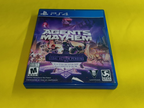 Agents Of Mayhem Ps4 Day One Edition Original