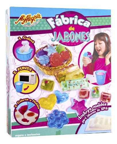 Fábrica De Jabones De Spa Mi Alegría - Set De Juego Infantil