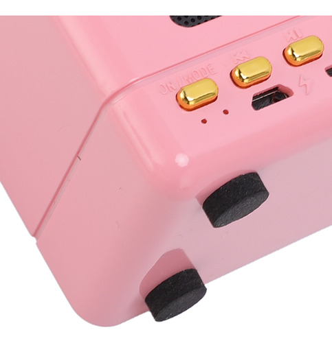 Altavoz Retro Portátil Recargable Con Reducción De Ruido Lin