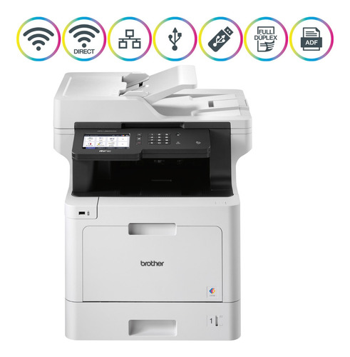 Brother Impresora Multifuncional Laser Color Mcf-l8900cdw