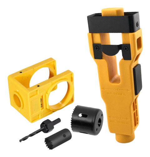 Kit De Instalación De Cerradura De Puerta Amarillo