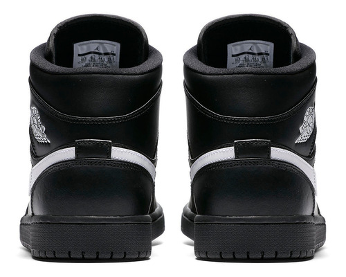 Zapatillas Jordan 1 Mid Black White (2018) 554724-049