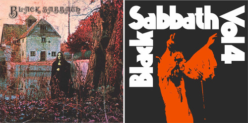 2 Cds Black Sabbath - Vol. 1 E Vol. 4 Original Lacrado