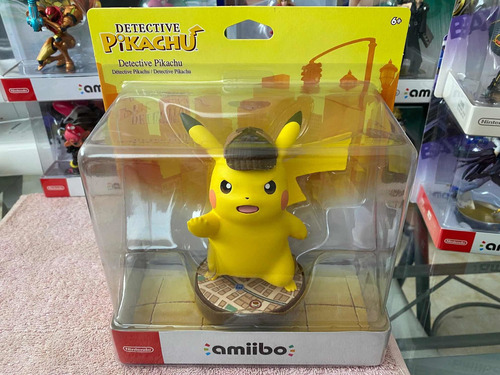 Amiibo Detective Pikachu Americano!!!