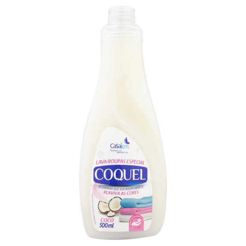 Imagem 1 de 1 de Sabão líquido Coquel Coco frasco 500 ml