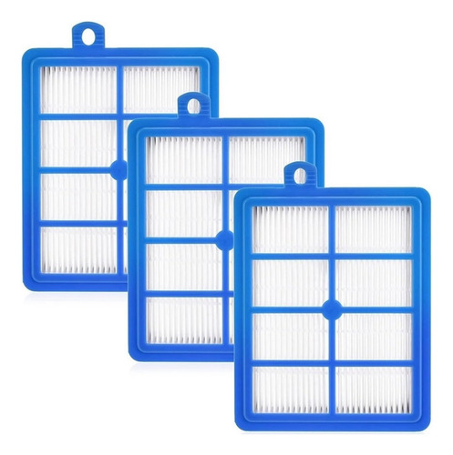 3 Filtros Hepa De Repuesto For Aspiradora Philips Electrolux