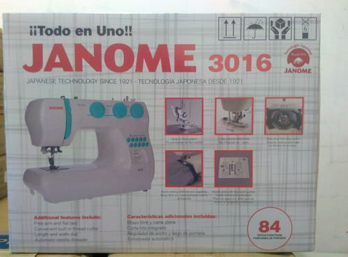 Janome 3016 Nuevas Con Garantia
