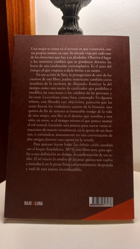 El Sol Mueve La Sombra De Las Cosas Quietas Alejandra Kamiya (Usado)