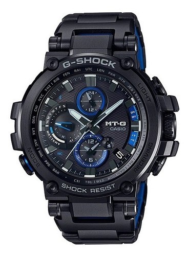 Casio G Shock Mtg-b1000bd-1a Zafiro Solar Bluetooth Reloj 