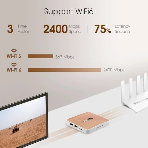 Tv Box Mecool Km6 4gb/64gb Android Tv 10 Gama Premium 2021