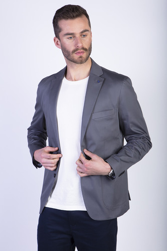 Blazer Vislum Gris New Man Ss24