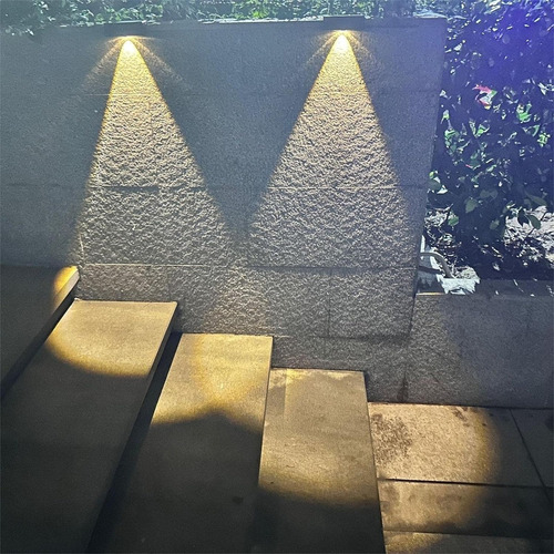 Luz Para Escaleras Impermeable Led Jardín Al Aire Libre 16pc