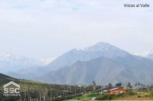 Vendo Parcela Con Gran Casa Y Piscina En Los Andes