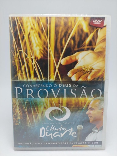 Dvd Pr. Cláudio Duarte, Conhecendo Deus Da Provisão - Origin