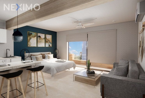 Imagen 1 de 9 de Venta De Departamento Estudio Cerca De La Quinta Avenida Playa Del Carmen Quintana Roo