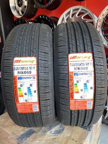 Kit De 4 Llantas 215/55r16 Mileking 93v Mk668
