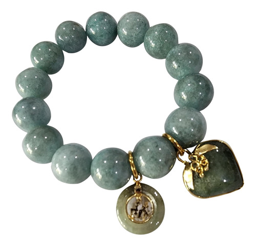 Heavens Tvcz Jade Verde Natural Gemas Redondas Reales Energí