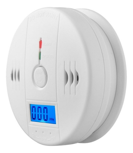 Alarma Detector Monóxido Carbono Autónomo Digital Seguridad