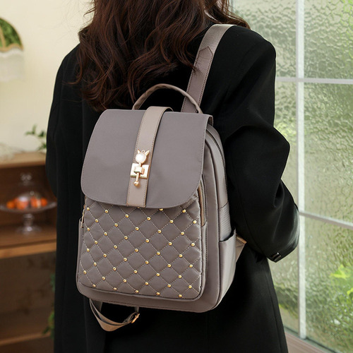 Mochila Feminina Casual Para Compras E Acampamento