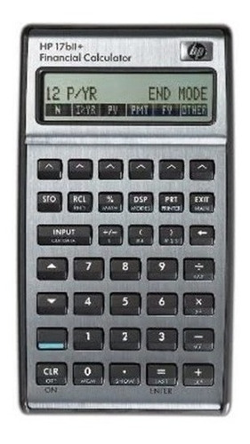 Calculadora Financiera Hp 17bii+
