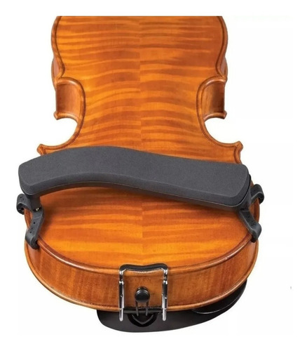 Imagen 6 de 6 de Soporte Violín Hombro 3/4 4/4 Fibra Carbono Ajustable