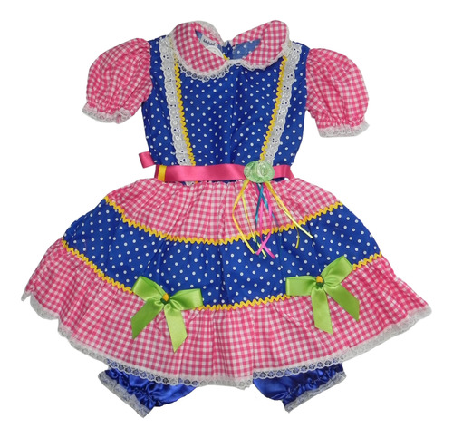 Vestido Caipira Bala De Goma - Quimera Kids