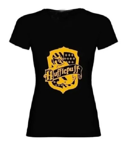 Polera De Mujer De Harry Potter - Hufflepuff Nn