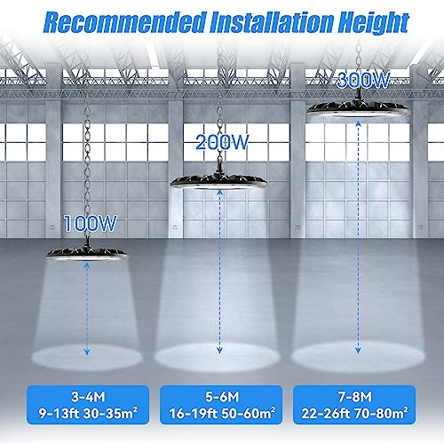 Luz Led Ufo De Alta Bahía De 100 W, Luminaria De Alta ...