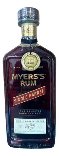 Ron Myers´s Single Barrel Select Con Medalla Bostonmartin