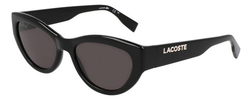 Lentes De Sol Lacoste Mujer L6013s-5418-001 Negro Diseño Solid Tint
