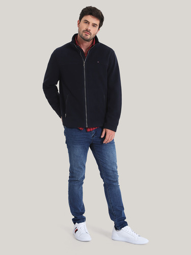 Polerón Essential Polar Azul Tommy Hilfiger