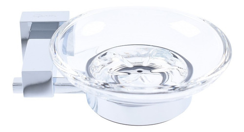 Jabonera De Crystal Con Base, Marca Gravita, Ab 1915.5a 57