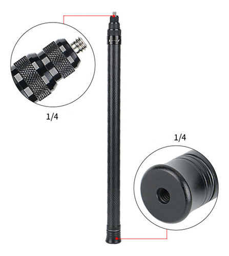 A Selfie Stick Extensión Para Cámara Deportiva Cámara De