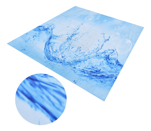 Cortina De Baño De 150 X 180 Cm, Diseño Innovador, Impermeab