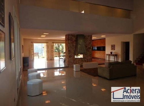Imagem 15 de 20 de Granja Viana, Fazendinha - Oportunidade! Casa Espetacular, Fundo Para O Lago E Linda Vista! - Ca0072