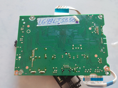 Placa Principal Tv Lg 49 Lj 5550 Completa Com Cabos (Usado)