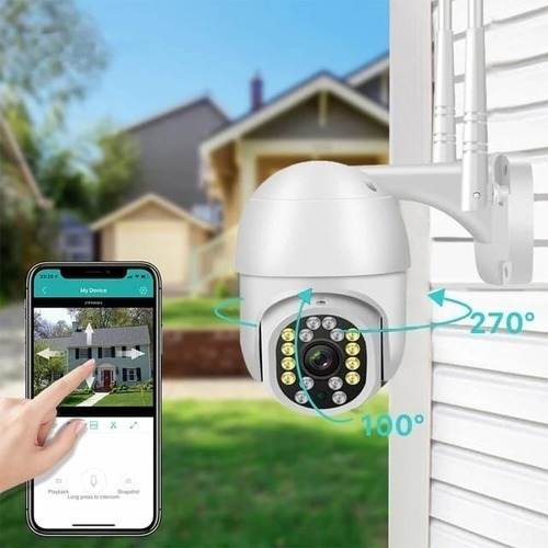 Imagen 7 de 9 de Pack X2 Camara Ip Wifi Exterior 1080p Hd Inalambrica