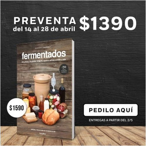 Libro    Fermentados    Pre Venta  A  $  1390