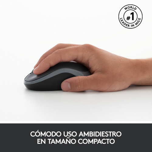 Imagen 3 de 10 de Combo Teclado Y Mouse Inalámbricos Logitech Mk270 / Inglés