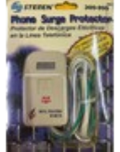 Protector De Linea Telefonica Contra Descarga Electrica