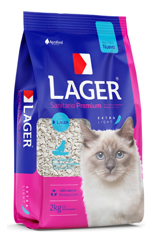 Bolsa Sanitaria Para Gato Lager 2kg Suchina Sa