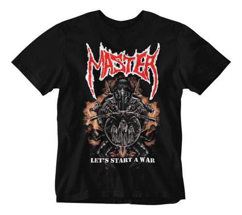 Camiseta Death Thrash Metal Master C4