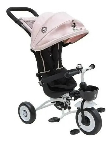 Imagen 4 de 4 de Triciclo Plegable Liviano Rosa 147086 007l