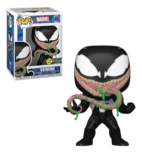 Funko Pop Venom With Ooze #1469 - Marvel - Exclusivo - Glow