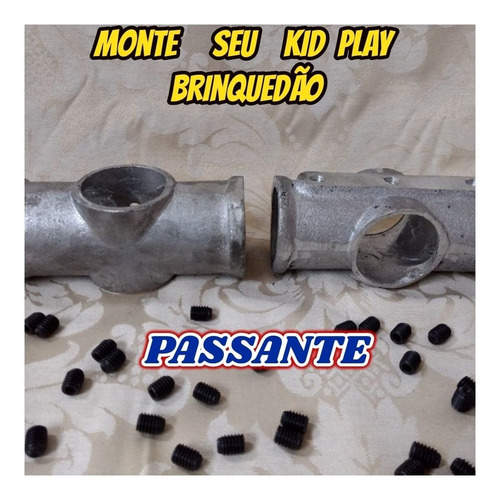 Imagem 7 de 9 de Cruzeta+joelho+base(pé)+punho 68 Conexões Para Kid Play