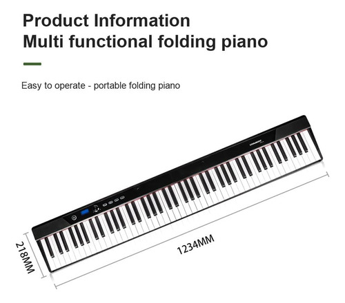 Teclado De Piano Digital Para Principiantes De Coolmusic 88,