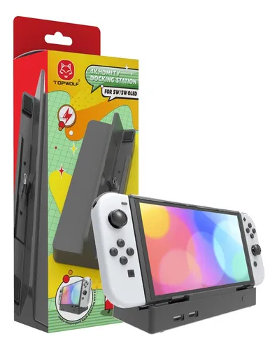 Adaptador Hub Dock Para Switch Oled 4k Hdmi Usb 3.0