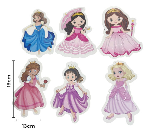 Rompecabezas Para Niñas De Princesas 6pcs