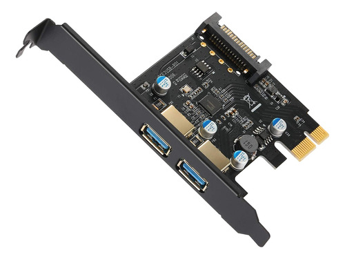 Tarjeta De Expansión Usb3.0 De 2 Puertos, Expansión De Pci-e