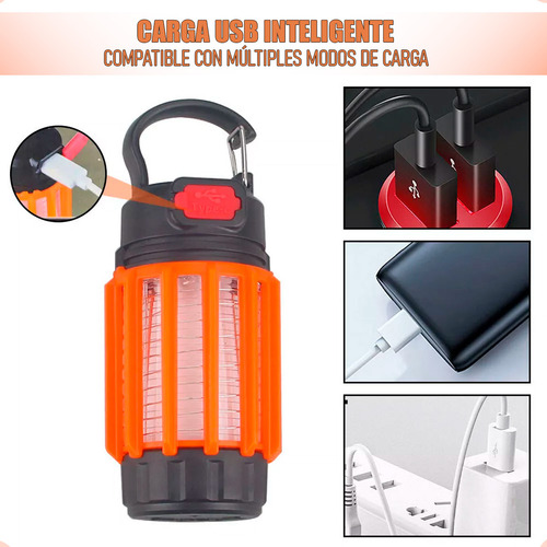 Lampara Mata Insectos Lampara Campíng Mata Mosquitos Lampara Mata Mosca Arcashopping Mini Lampara Camping Insectos Lampara Mata Zancudos Camping Lampara Led Camping Ini Trampa Para Mosquitos
